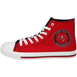 Men's FOCO Tampa Bay Buccaneers High Top Canvas Sneakers 7 Men's FOCO Tampa Bay Buccaneers High Top Canvas Sneakers -STANCE shop 4768268 ALT2