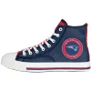 Men's FOCO New England Patriots High Top Canvas Sneakers -STANCE shop 4768453