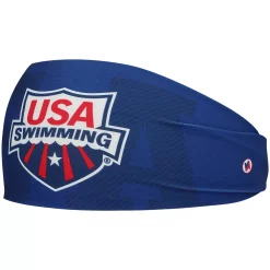 Men's Navy USA Swimming Cooling Headband