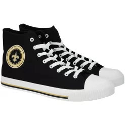 Men's FOCO New Orleans Saints High Top Canvas Sneakers