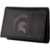 Men's Black Michigan State Spartans Hybrid Tri-Fold Wallet -STANCE shop 4774152