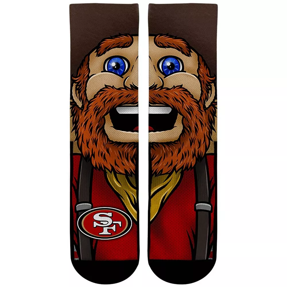 Men's Rock Em Socks Tennessee Titans Split Face Mascot Crew Socks 3 Men's Rock Em Socks Tennessee Titans Split Face Mascot Crew Socks