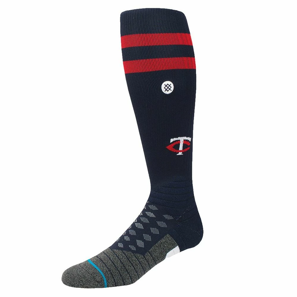Men's Stance Navy Minnesota Twins Diamond Pro OTC Socks 3 Men's Stance Navy Minnesota Twins Diamond Pro OTC Socks