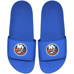 Men's ISlide Royal New York Islanders Primary Motto Slide Sandals