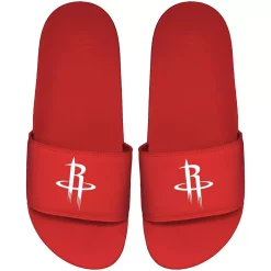 Men's ISlide Red Houston Rockets Primary Motto Slide Sandals