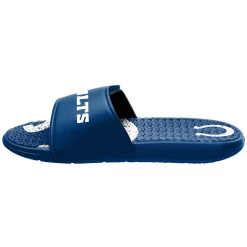 Men's FOCO Indianapolis Colts Wordmark Gel Slide Sandals -STANCE shop 5084687 ALT2