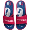 Men's FOCO Philadelphia 76ers Wordmark Gel Slide Sandals -STANCE shop 5085539