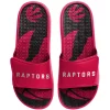 Men's FOCO Toronto Raptors Wordmark Gel Slide Sandals -STANCE shop 5085787