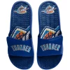 Men's FOCO Oklahoma City Thunder Wordmark Gel Slide Sandals -STANCE shop 5100842