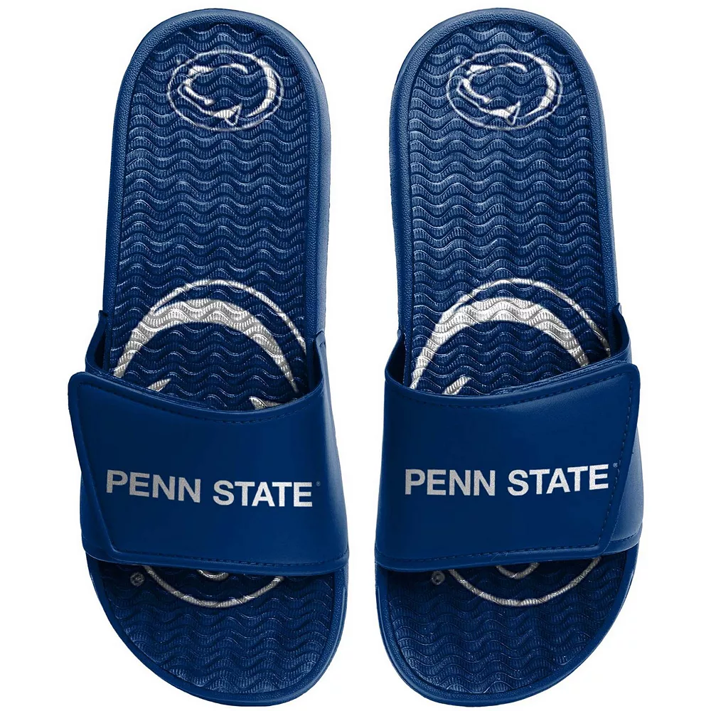 Men's FOCO Penn State Nittany Lions Wordmark Gel Slide Sandals 3 Men's FOCO Penn State Nittany Lions Wordmark Gel Slide Sandals