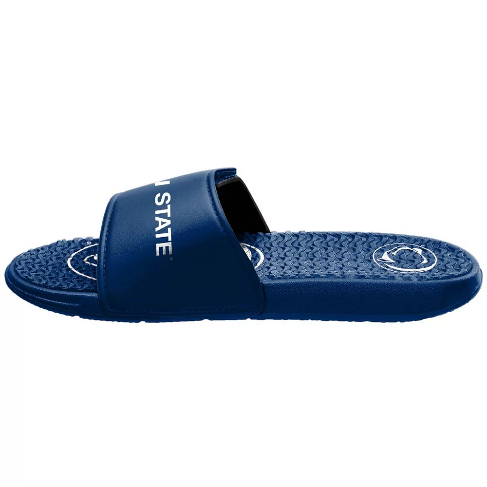 Men's FOCO Penn State Nittany Lions Wordmark Gel Slide Sandals 5 Men's FOCO Penn State Nittany Lions Wordmark Gel Slide Sandals - Image 3