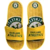 Men's FOCO Oakland Athletics Wordmark Gel Slide Sandals -STANCE shop 5101782