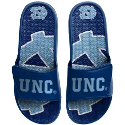 Men's FOCO North Carolina Tar Heels Wordmark Gel Slide Sandals