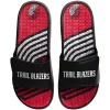 Men's FOCO Portland Trail Blazers Wordmark Gel Slide Sandals -STANCE shop 5113552