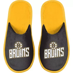 Men's FOCO Boston Bruins Scuff Slide Slippers