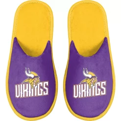 Men's FOCO Minnesota Vikings Scuff Slide Slippers