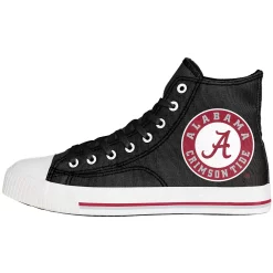Men's FOCO Alabama Crimson Tide Big Logo High Top Canvas Shoes