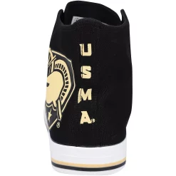 Men's FOCO Army Black Knights Big Logo High Top Canvas Shoes -STANCE shop 5369315 ALT3