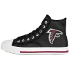 Men's FOCO Atlanta Falcons Big Logo High Top Canvas Shoes -STANCE shop 5369437