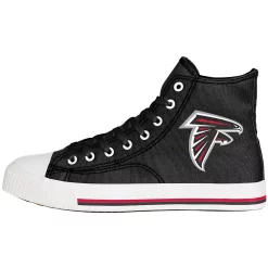 Men's FOCO Atlanta Falcons Big Logo High Top Canvas Shoes