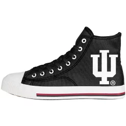 Men's FOCO Indiana Hoosiers Big Logo High Top Canvas Shoes
