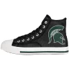 Men's FOCO Michigan State Spartans Big Logo High Top Canvas Shoes -STANCE shop 5369769