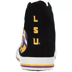 Men's FOCO LSU Tigers Big Logo High Top Canvas Shoes 9 Men's FOCO LSU Tigers Big Logo High Top Canvas Shoes -STANCE shop 5369934 ALT3