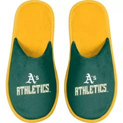 Men's FOCO Oakland Athletics Scuff Slide Slippers