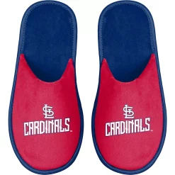 Men's FOCO St. Louis Cardinals Scuff Slide Slippers