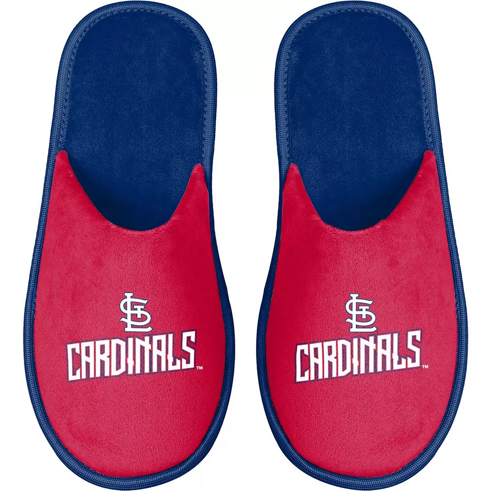 Men's FOCO St. Louis Cardinals Scuff Slide Slippers 3 Men's FOCO St. Louis Cardinals Scuff Slide Slippers