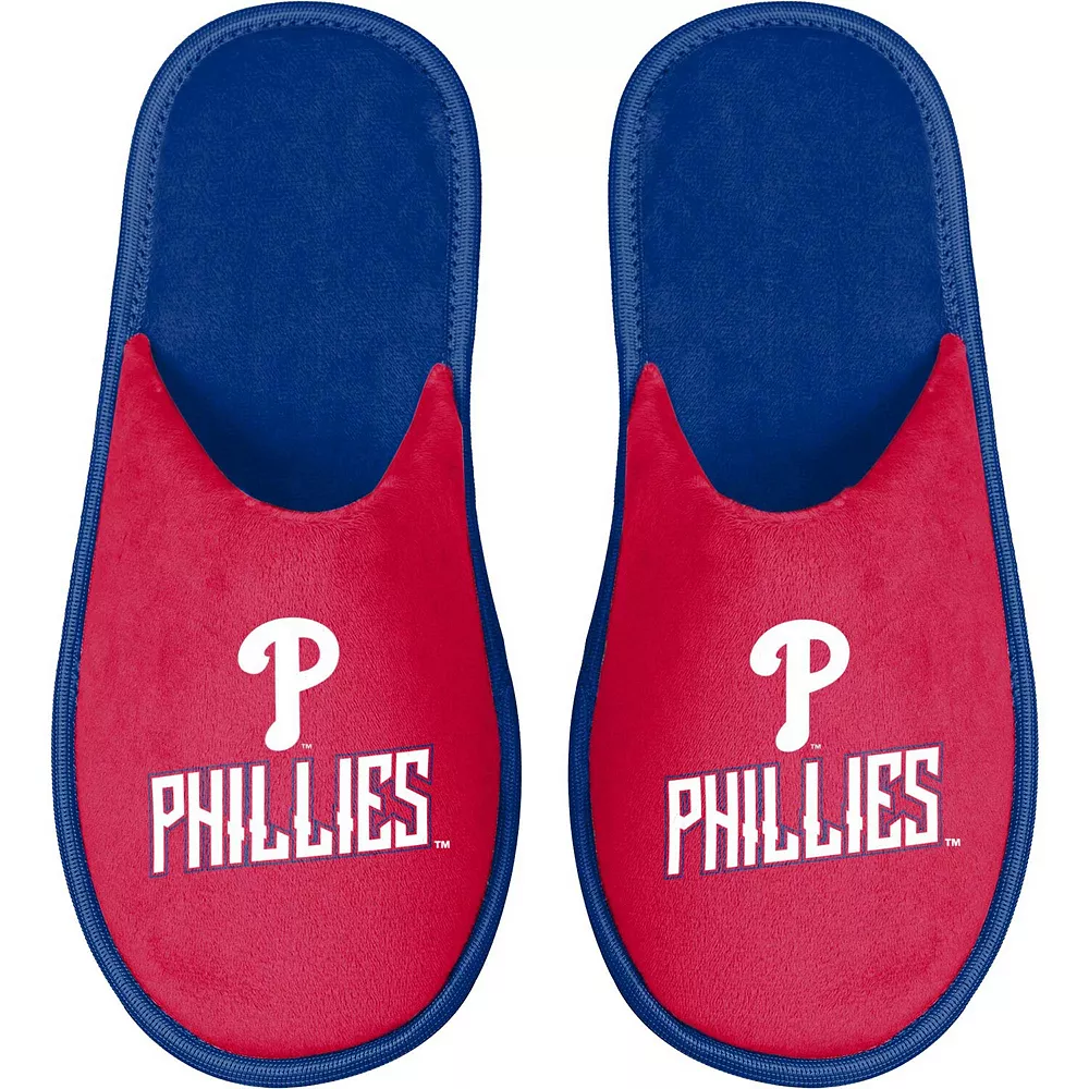 Men's FOCO Philadelphia Phillies Scuff Slide Slippers 3 Men's FOCO Philadelphia Phillies Scuff Slide Slippers