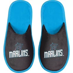 Men's FOCO Miami Marlins Scuff Slide Slippers