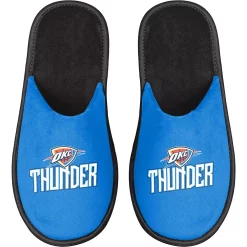 Men's FOCO Oklahoma City Thunder Scuff Slide Slippers
