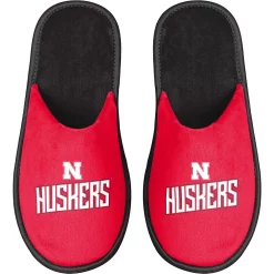 Men's FOCO Nebraska Huskers Scuff Slide Slippers