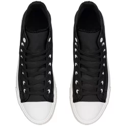 Men's FOCO Carolina Panthers Big Logo High Top Canvas Shoes -STANCE shop 5373897 ALT2