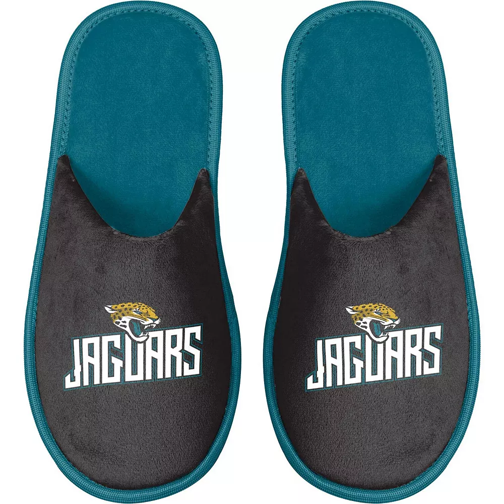 Men's FOCO Jacksonville Jaguars Scuff Slide Slippers 4 Men's FOCO Jacksonville Jaguars Scuff Slide Slippers - Image 2