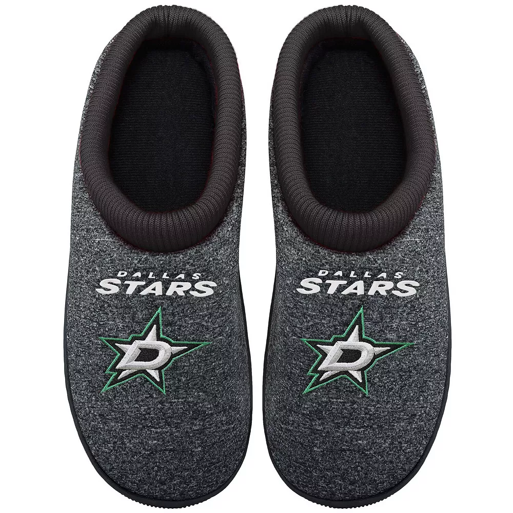Men's FOCO Dallas Stars Cup Sole Slippers 3 Men's FOCO Dallas Stars Cup Sole Slippers