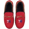 Men's FOCO Philadelphia 76ers Corduroy Moccasin Slippers -STANCE shop 5387480