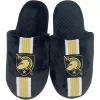 Men's FOCO Army Black Knights Striped Team Slippers -STANCE shop 5392248