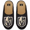 Men's FOCO Vegas Golden Knights Big Logo Colorblock Mesh Slippers 2 Men's FOCO Vegas Golden Knights Big Logo Colorblock Mesh Slippers -STANCE shop 5400285