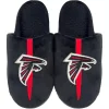 Men's FOCO Atlanta Falcons Striped Team Slippers -STANCE shop 5400669