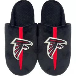Men's FOCO Atlanta Falcons Striped Team Slippers