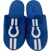 Men's FOCO Indianapolis Colts Striped Team Slippers -STANCE shop 5401395
