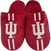 Men's FOCO Indiana Hoosiers Striped Team Slippers 1 Men's FOCO Indiana Hoosiers Striped Team Slippers -STANCE shop 5402376
