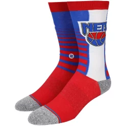 Men's Stance New Jersey Nets Gradient Infiknit Crew Socks