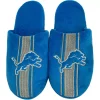 Men's FOCO Detroit Lions Striped Team Slippers -STANCE shop 5410213