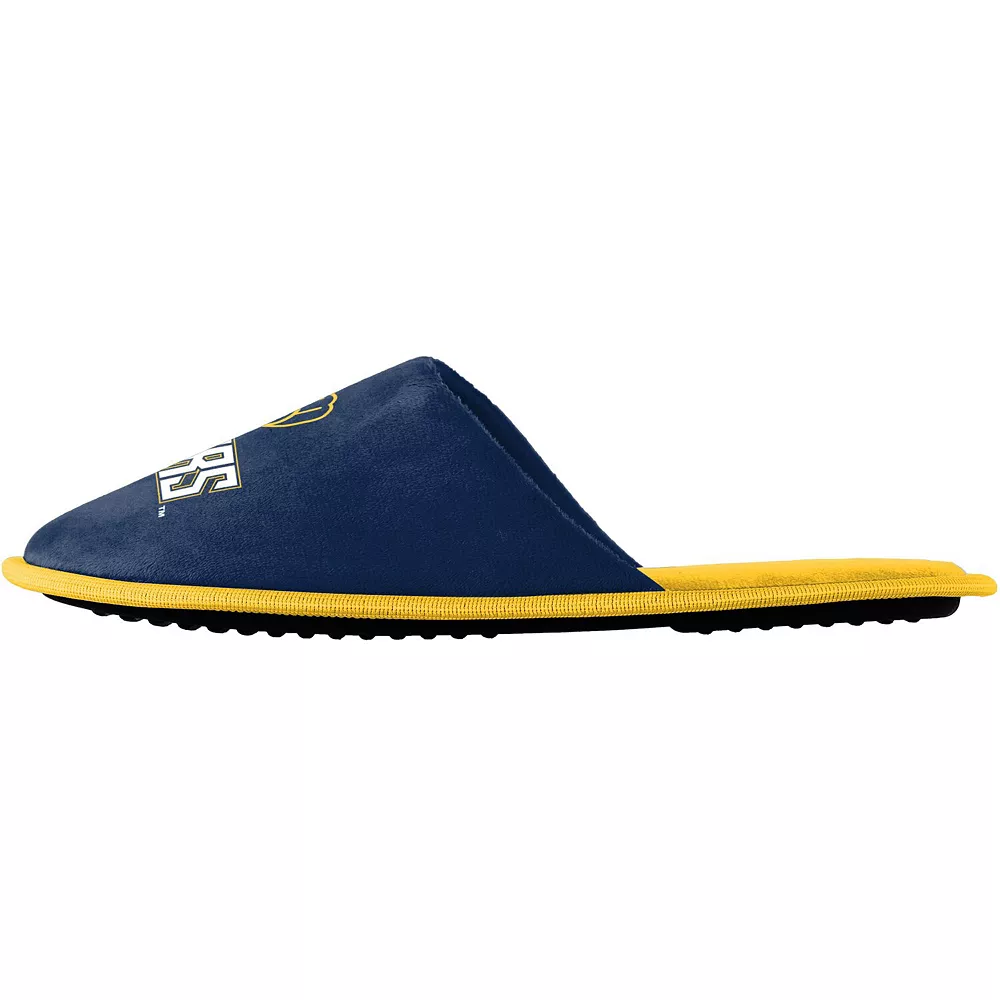Men's FOCO Milwaukee Brewers Scuff Slide Slippers 5 Men's FOCO Milwaukee Brewers Scuff Slide Slippers - Image 3