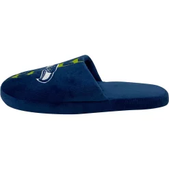 Men's FOCO Seattle Seahawks Striped Team Slippers 7 Men's FOCO Seattle Seahawks Striped Team Slippers -STANCE shop 5413193 ALT2