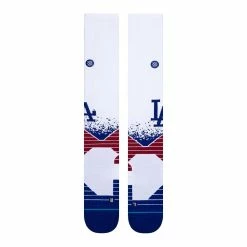 Men's Stance White Los Angeles Dodgers 2021 City Connect Over the Calf Socks 7 Men's Stance White Los Angeles Dodgers 2021 City Connect Over the Calf Socks -STANCE shop 5417233 ALT2