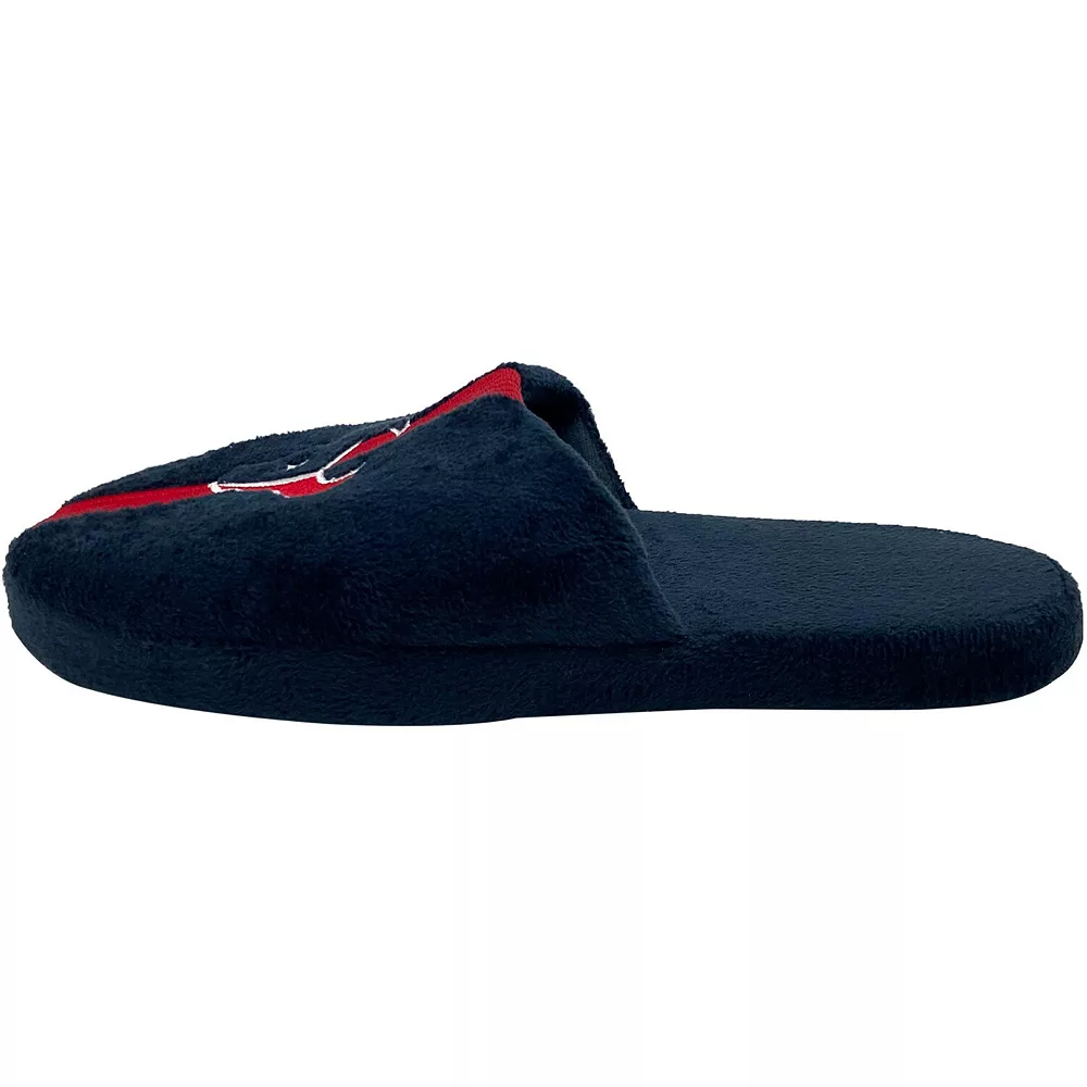 Men's FOCO Houston Texans Striped Team Slippers 5 Men's FOCO Houston Texans Striped Team Slippers - Image 3